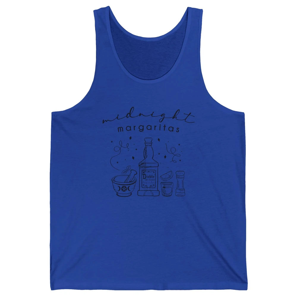 Midnight Margaritas Practical Magic Gardening Witch Planting Unisex Jersey Tank