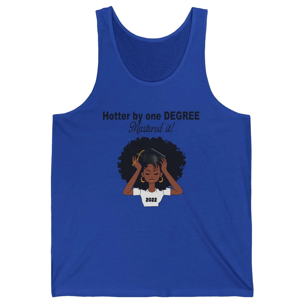 2022 Graduation Gift Mastered It Black And Educated Senior Unisex Jersey Tank