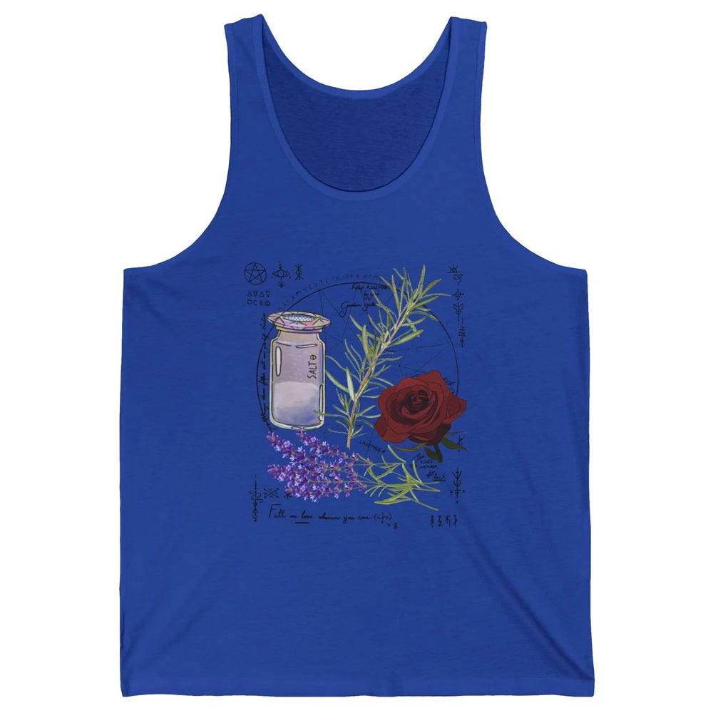 Practical Magic Gardening Card Gardeners Plant Lovers Gift Unisex Jersey Tank