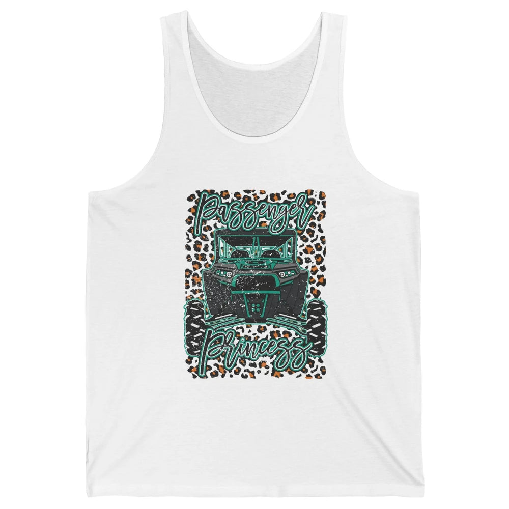 Leopard Rzr Passenger Princess Offroad Mud Up SXS Adventure Unisex Jersey Tank