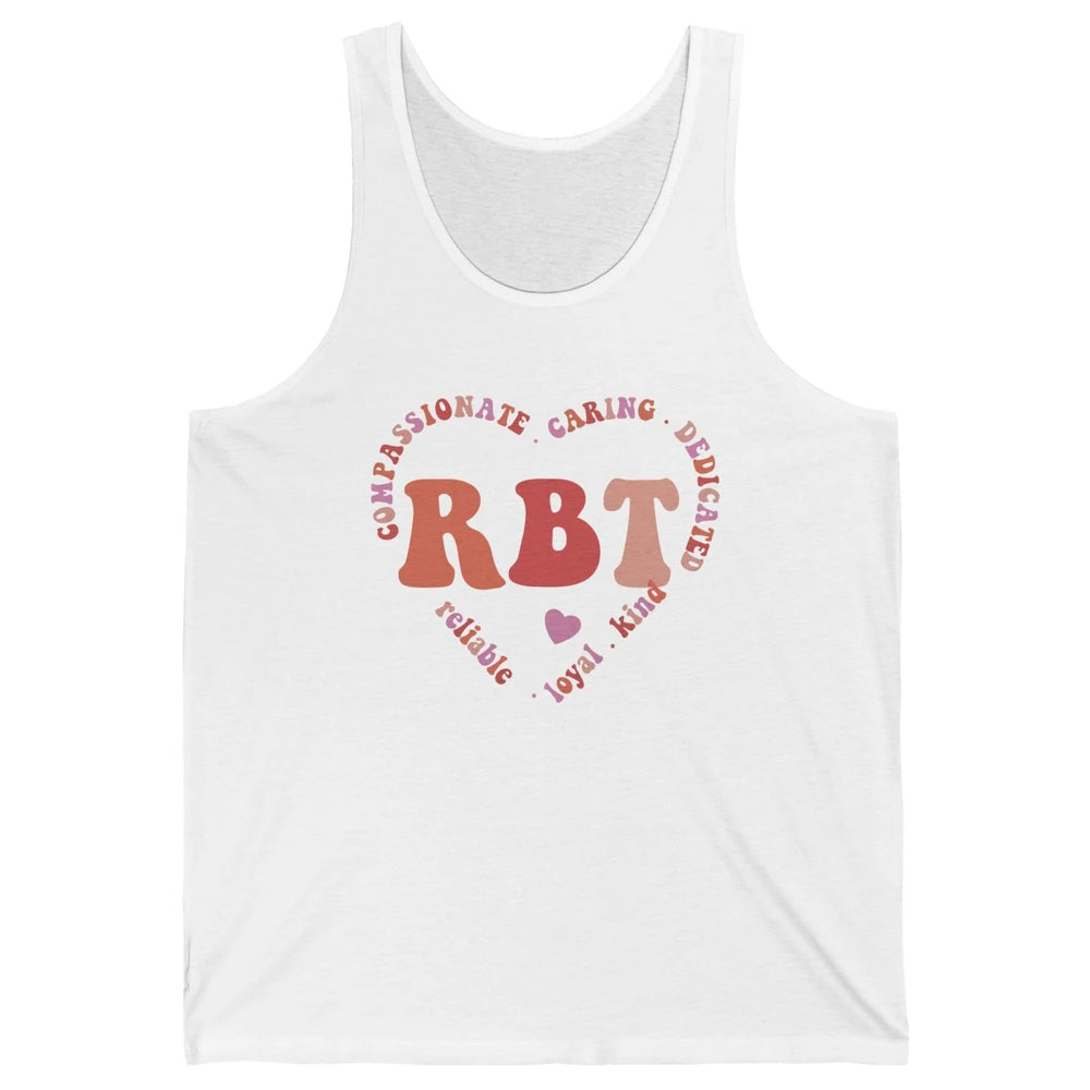 ABA Therapist Valentines Day Applied Behavior Analysis Heart Unisex Jersey Tank