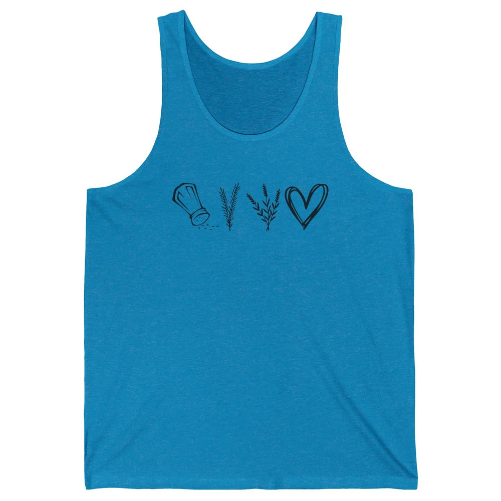 Practical Magic Witch Salt Rosemary Lavender Love Gardening Unisex Jersey Tank