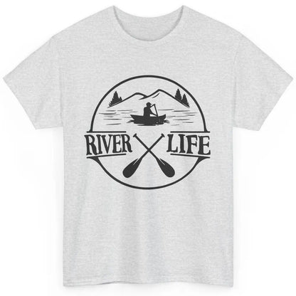 Retro River Life Is Better On The River Kayaking Canoe Classic Unisex T-Shirt