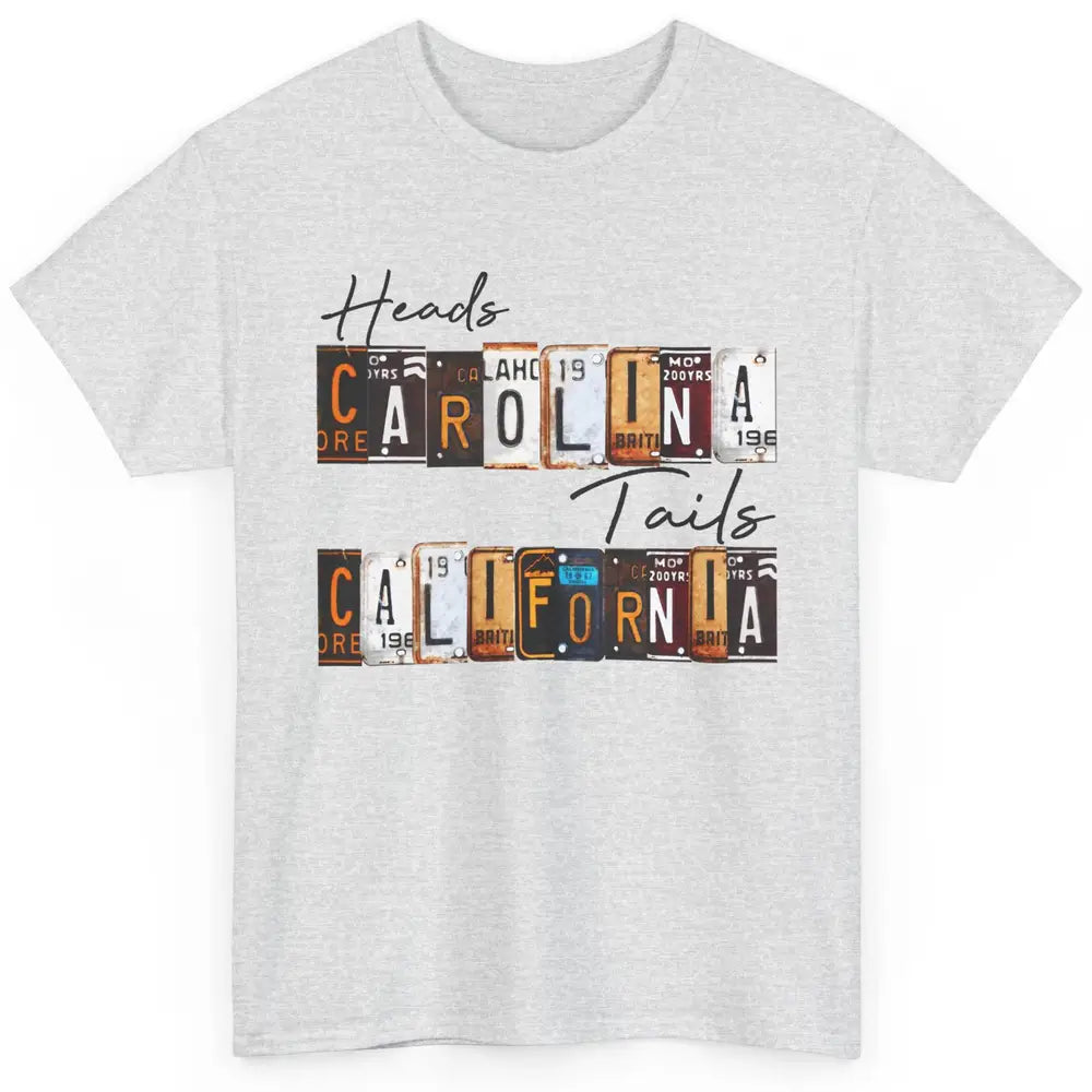 Vintage Heads Carolina Tail California Western Country Gift Classic Unisex T-Shirt