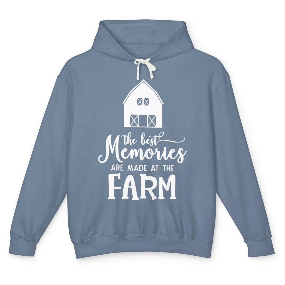 The Best Memories Are Made At The Fair Western Farm Life Unisex Lightweight Hoodie