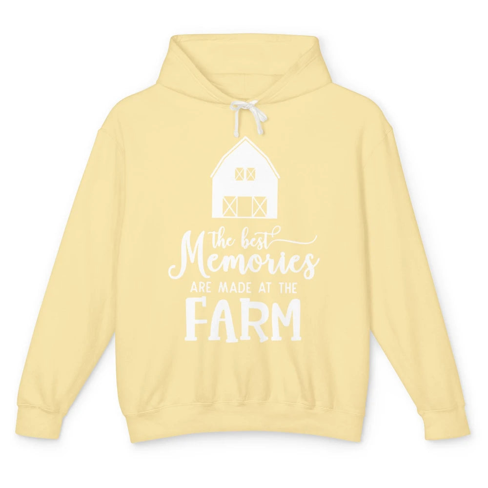 The Best Memories Are Made At The Fair Western Farm Life Unisex Lightweight Hoodie