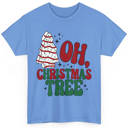 Oh Christmas Tree Cakes Tis The Season Christmas Cake Lovers Classic Unisex T-Shirt