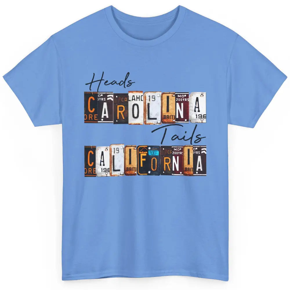 Vintage Heads Carolina Tail California Western Country Gift Classic Unisex T-Shirt