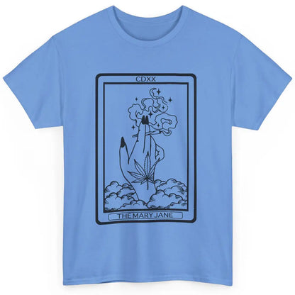 Vintage Weed Mary Jane Tarot Card Weed Smoker Smoking Lady Classic Unisex T-Shirt