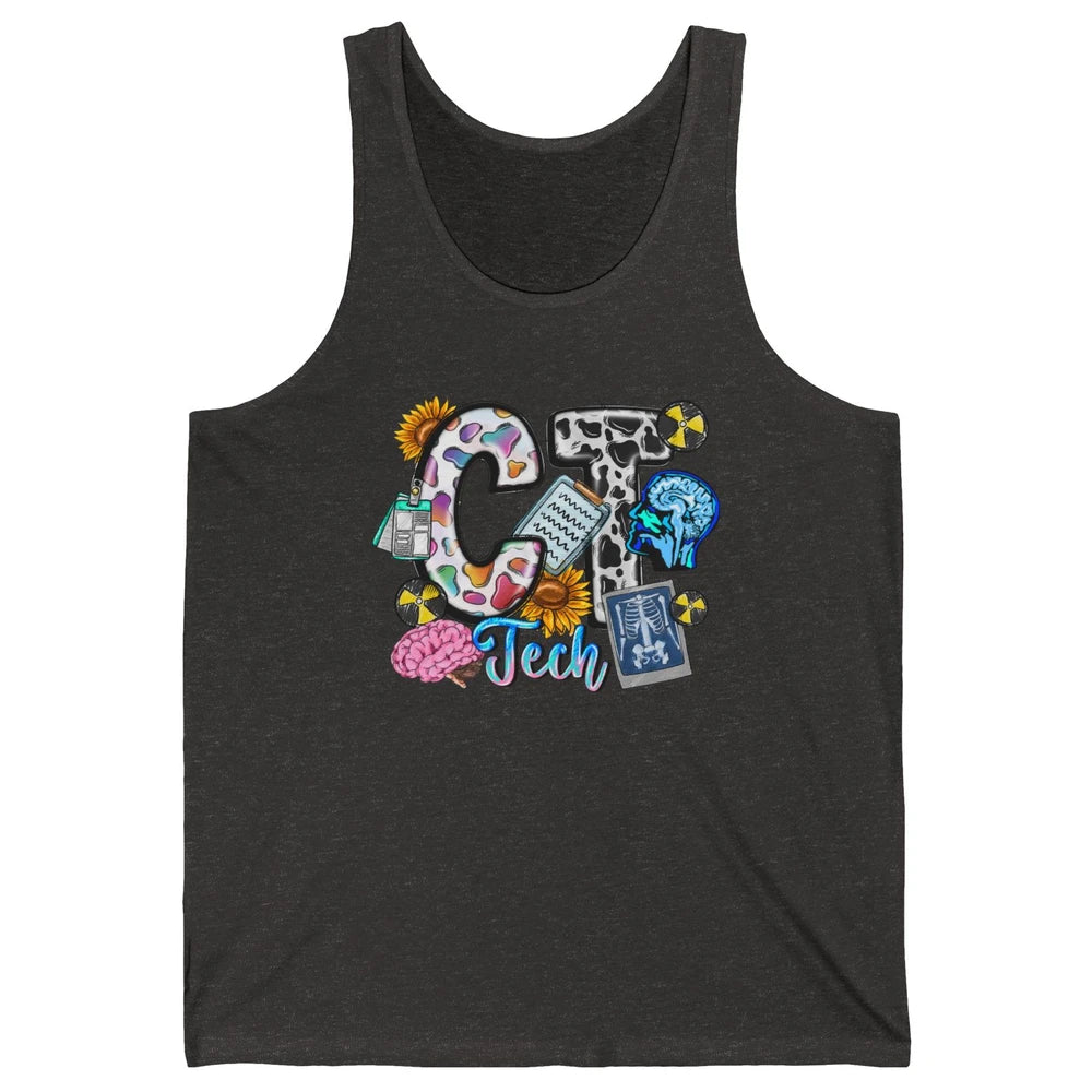 CT Tech Computed Tomography Tech Radiology Technologist Unisex Jersey Tank