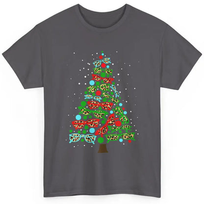 Optician Christmas Funny Xmas Tree Eyeglasses Optometrist Classic Unisex T-Shirt
