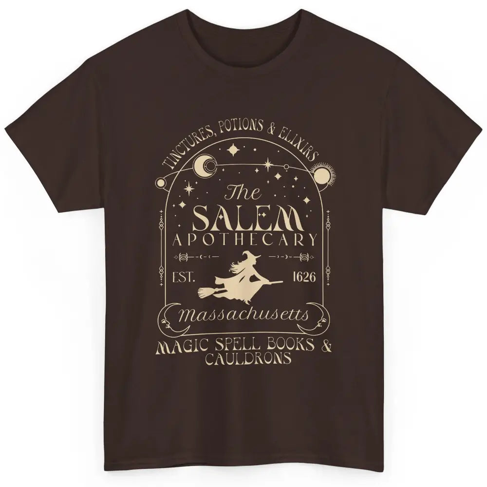 Retro Salem Apothecary Since 1626 Halloween Salem Witches Classic Unisex T-Shirt