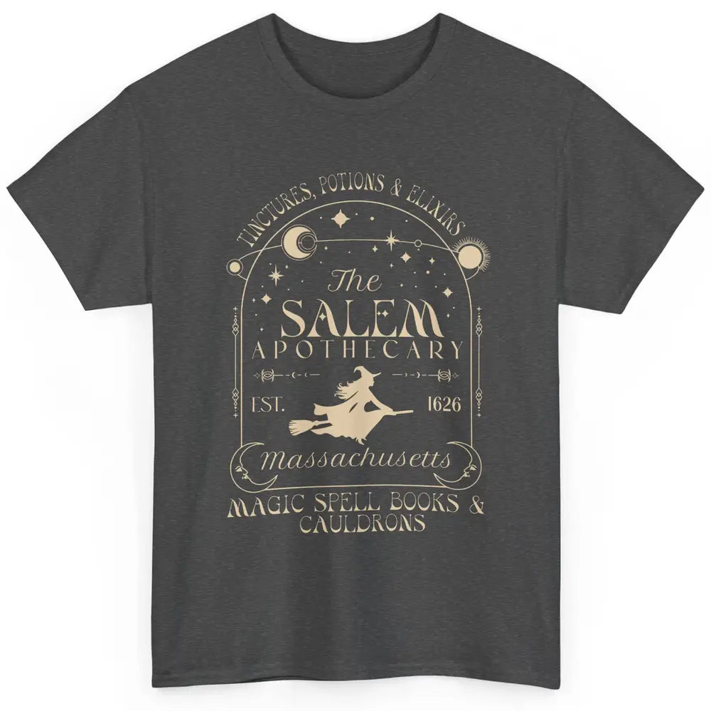 Retro Salem Apothecary Since 1626 Halloween Salem Witches Classic Unisex T-Shirt