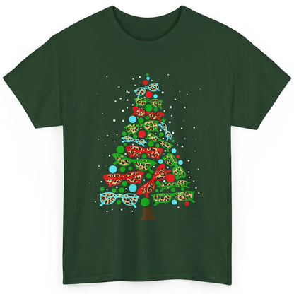 Optician Christmas Funny Xmas Tree Eyeglasses Optometrist Classic Unisex T-Shirt