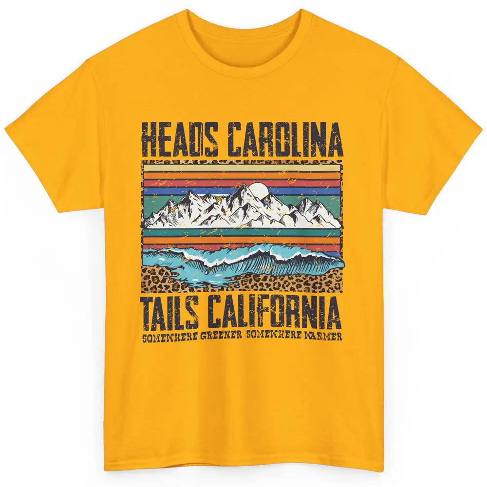 Vintage Heads Carolina Tail California Summer Beach Paradise Classic Unisex T-Shirt