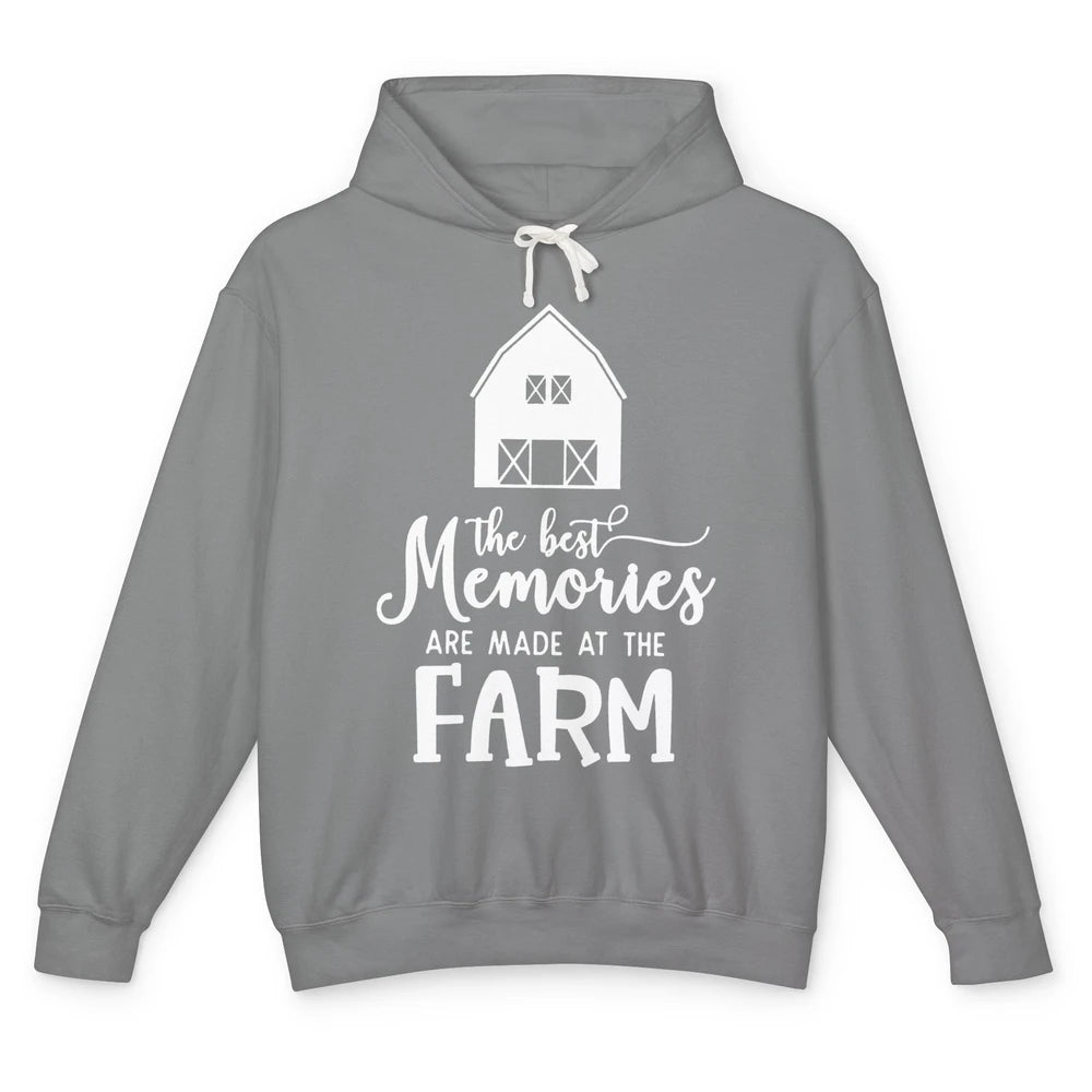 The Best Memories Are Made At The Fair Western Farm Life Unisex Lightweight Hoodie