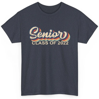 Vintage Retro Senior 2022 Graduation Class Of 2021 Men Women Classic Unisex T-Shirt