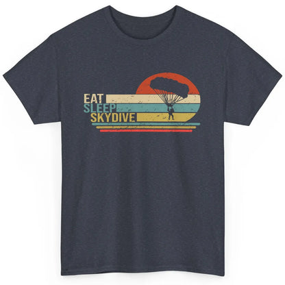 Vintage Skydiving Eat Sleep Skydive Parachute Skydiver Gift Classic Unisex T-Shirt