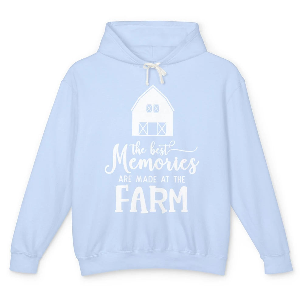 The Best Memories Are Made At The Fair Western Farm Life Unisex Lightweight Hoodie