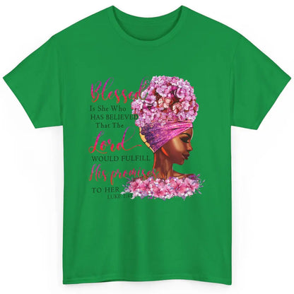 Black Girl In The Midst Of Storm Believe In God Christian Classic Unisex T-Shirt