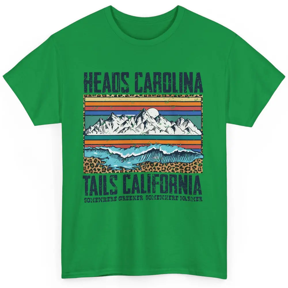 Vintage Heads Carolina Tail California Summer Beach Paradise Classic Unisex T-Shirt