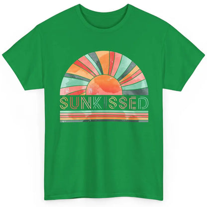 Retro Rainbow Sunkissed Summer Beach Life Vintage Boho Classic Unisex T-Shirt