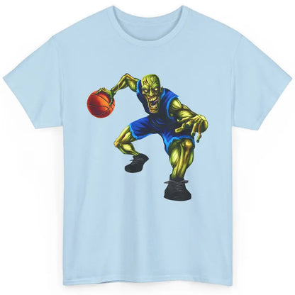 Zombie Basketball Halloween Basketball Players Scary Costume Classic Unisex T-Shirt