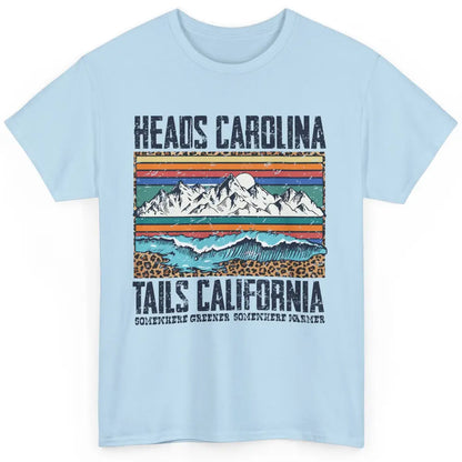 Vintage Heads Carolina Tail California Summer Beach Paradise Classic Unisex T-Shirt