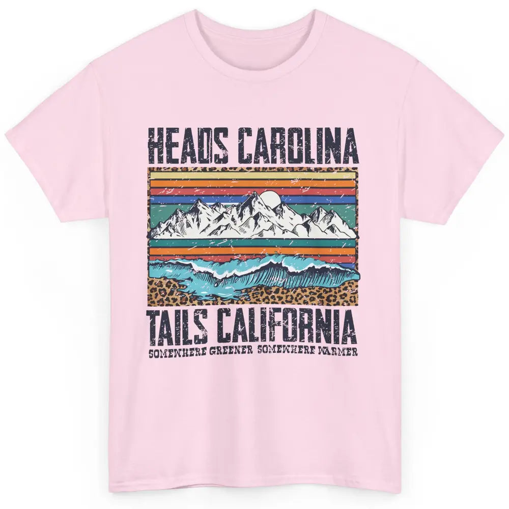 Vintage Heads Carolina Tail California Summer Beach Paradise Classic Unisex T-Shirt