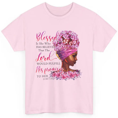 Black Girl In The Midst Of Storm Believe In God Christian Classic Unisex T-Shirt