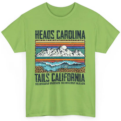 Vintage Heads Carolina Tail California Summer Beach Paradise Classic Unisex T-Shirt