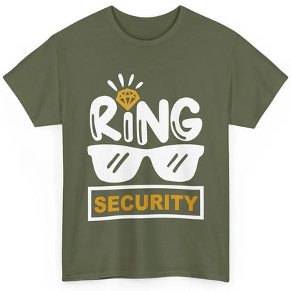 Wedding Ring Security Boy Girl Ring Bearer Wedding Party Classic Unisex T-Shirt