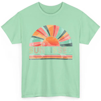 Retro Rainbow Sunkissed Summer Beach Life Vintage Boho Classic Unisex T-Shirt