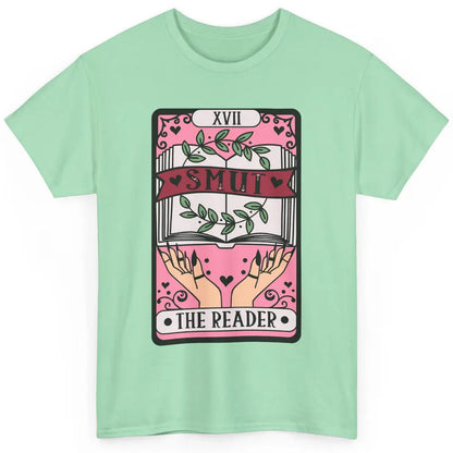 Retro Smut The Reader Tarot Card Halloween Book Lovers Classic Unisex T-Shirt