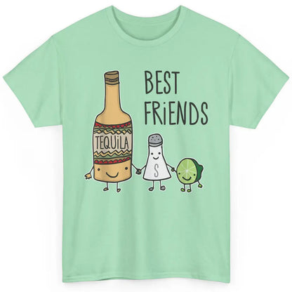 Best Friends Tequila Salt Lime Margarita Drink Wine Pun Joke Classic Unisex T-Shirt