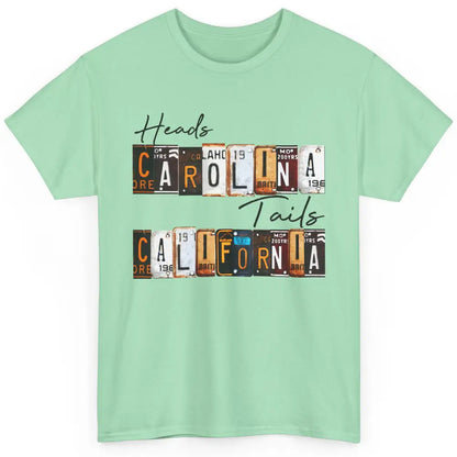 Vintage Heads Carolina Tail California Western Country Gift Classic Unisex T-Shirt