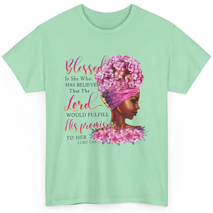 Black Girl In The Midst Of Storm Believe In God Christian Classic Unisex T-Shirt