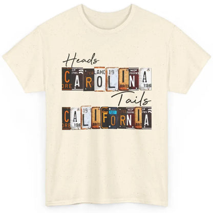 Vintage Heads Carolina Tail California Western Country Gift Classic Unisex T-Shirt