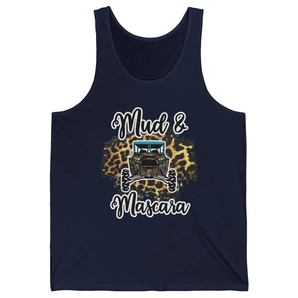 Mud and Mascara Leopard ATV Rider UTV Off-roading SXS Life Unisex Jersey Tank