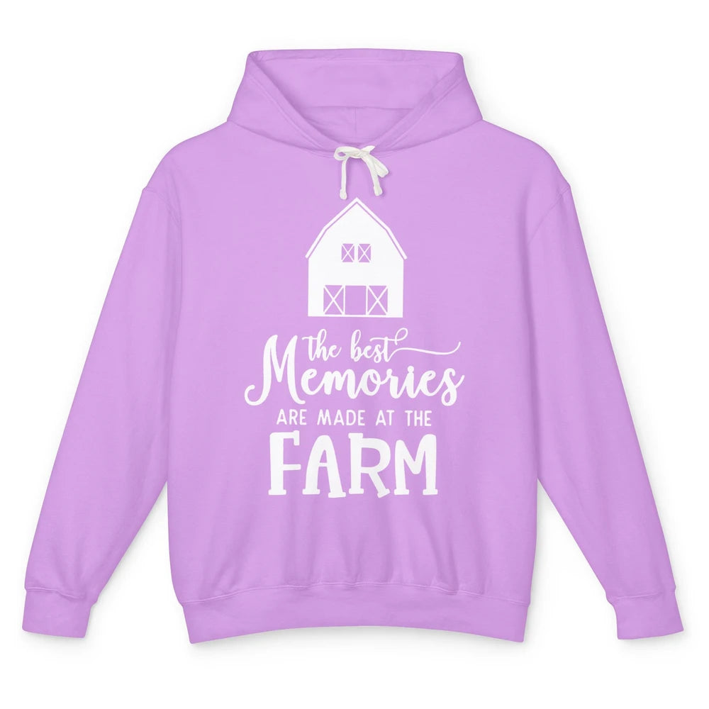The Best Memories Are Made At The Fair Western Farm Life Unisex Lightweight Hoodie