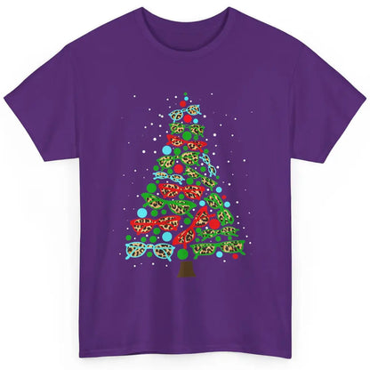 Optician Christmas Funny Xmas Tree Eyeglasses Optometrist Classic Unisex T-Shirt
