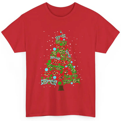 Optician Christmas Funny Xmas Tree Eyeglasses Optometrist Classic Unisex T-Shirt