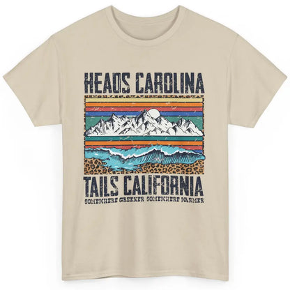 Vintage Heads Carolina Tail California Summer Beach Paradise Classic Unisex T-Shirt