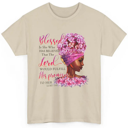 Black Girl In The Midst Of Storm Believe In God Christian Classic Unisex T-Shirt
