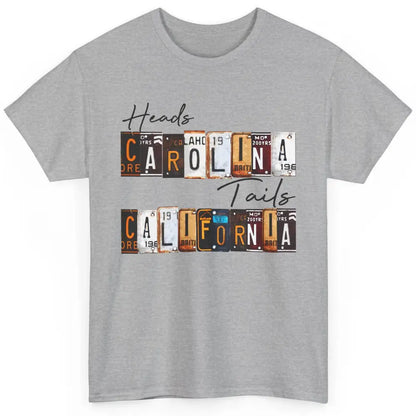 Vintage Heads Carolina Tail California Western Country Gift Classic Unisex T-Shirt