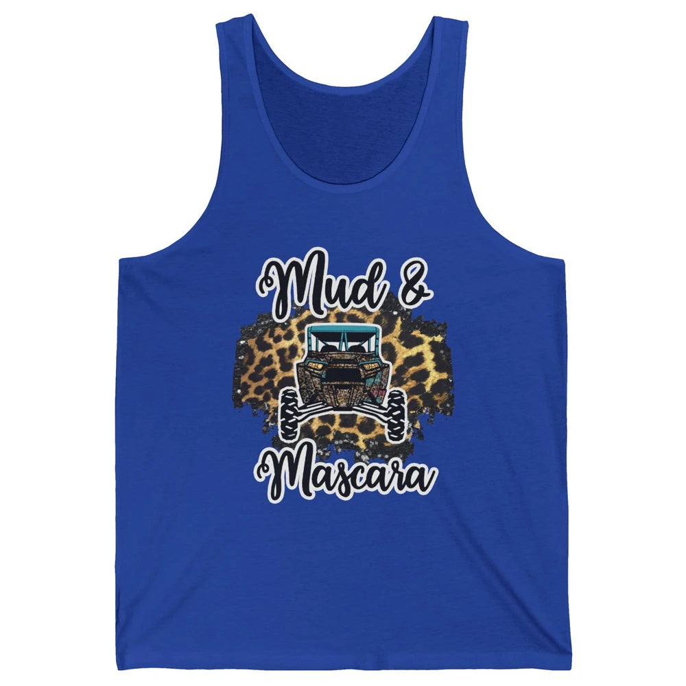 Mud and Mascara Leopard ATV Rider UTV Off-roading SXS Life Unisex Jersey Tank