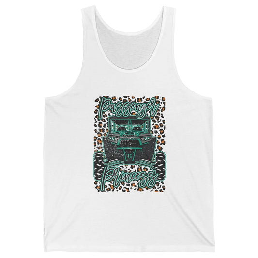 Leopard Rzr Passenger Princess Offroad Mud Up SXS Adventure Unisex Jersey Tank