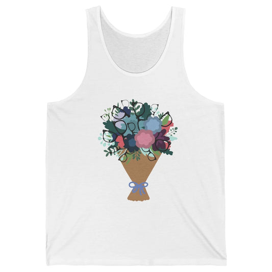 Funny Optometrist Eyeglasses Bouquet Optician Life Optometry Unisex Jersey Tank