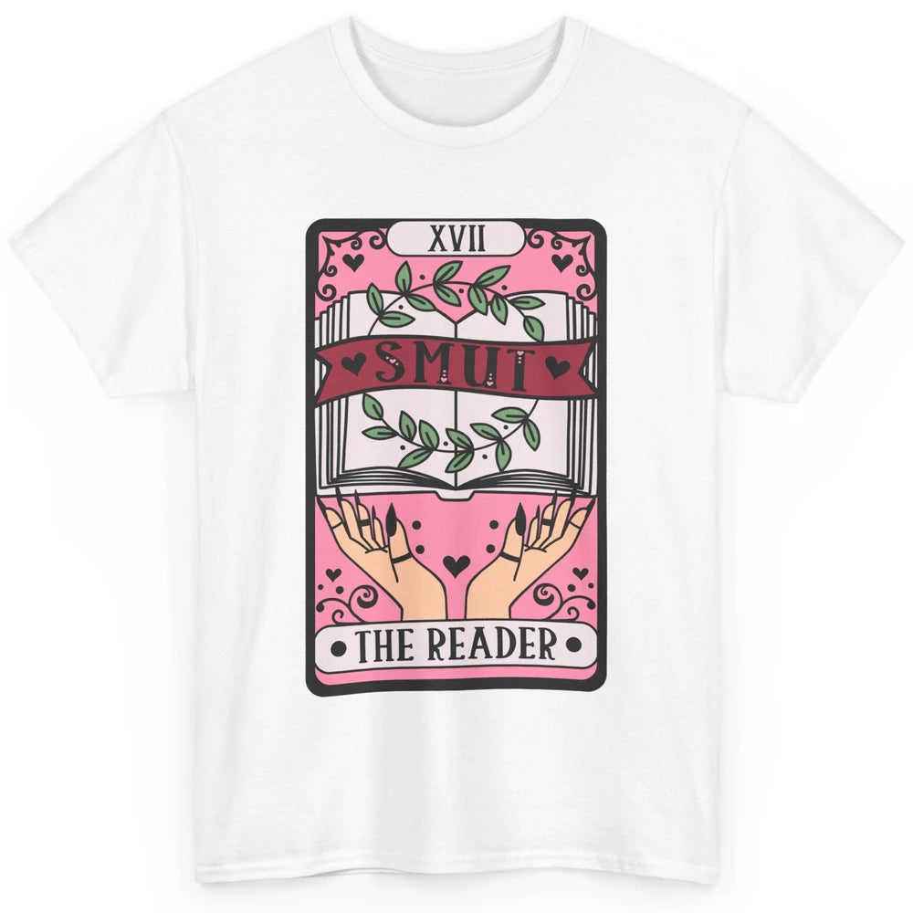 Retro Smut The Reader Tarot Card Halloween Book Lovers Classic Unisex T-Shirt