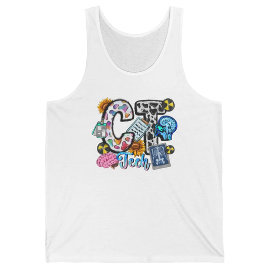 CT Tech Computed Tomography Tech Radiology Technologist Unisex Jersey Tank